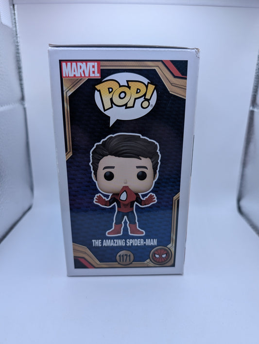 Marvel Funko Pop - The Amazing Spider-Man (Unmasked) - No Way Home - No. 1171 FRENLY BRICKS - Open 7 Days