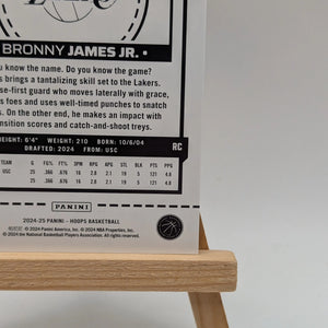 2024-25 BRONNY JAMES JR /99 PANINI HOOPS ROOKIE RC #280 FRENLY BRICKS - Open 7 Days