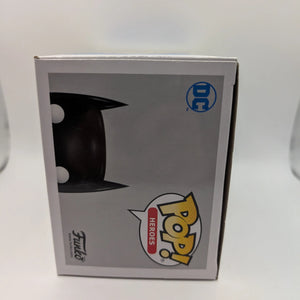DC Super Heroes-Batman #144 Funko Pop Vinyl. Black Chrome. 2017 Fall Convention FRENLY BRICKS - Open 7 Days