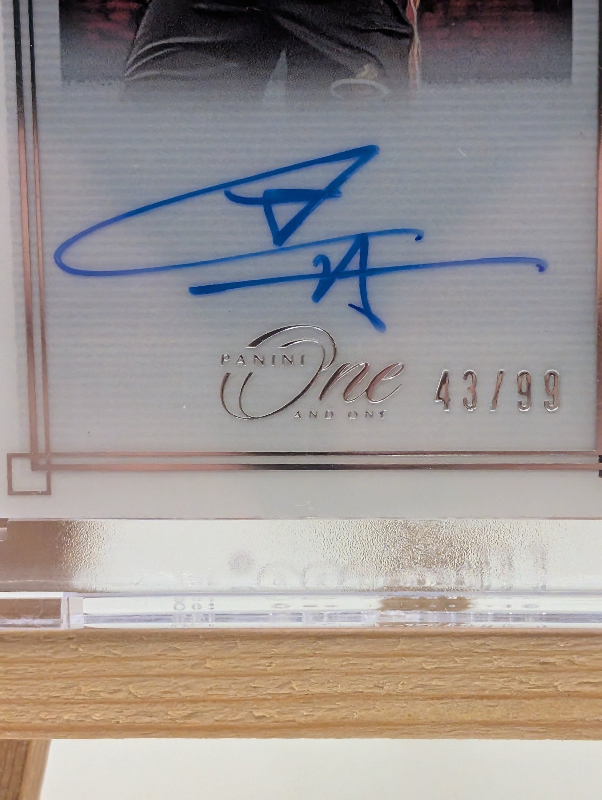 2019-20 Panini One & One Blue 34/49 Tyler Herro Rookie Auto #RA-THR BB2 FRENLY BRICKS - Open 7 Days