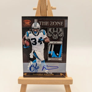 Panini Crown Royale 2010 DeAngelo Williams Auto Glove /10 THE ZONE FRENLY BRICKS - Open 7 Days