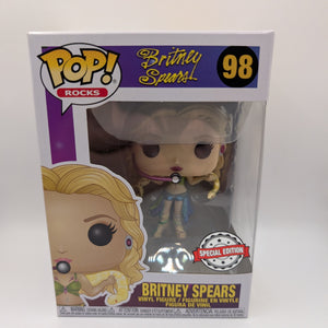 Britney Spears Slave 4 U Funko Pop Rocks Vinyl Figure #98 FRENLY BRICKS - Open 7 Days