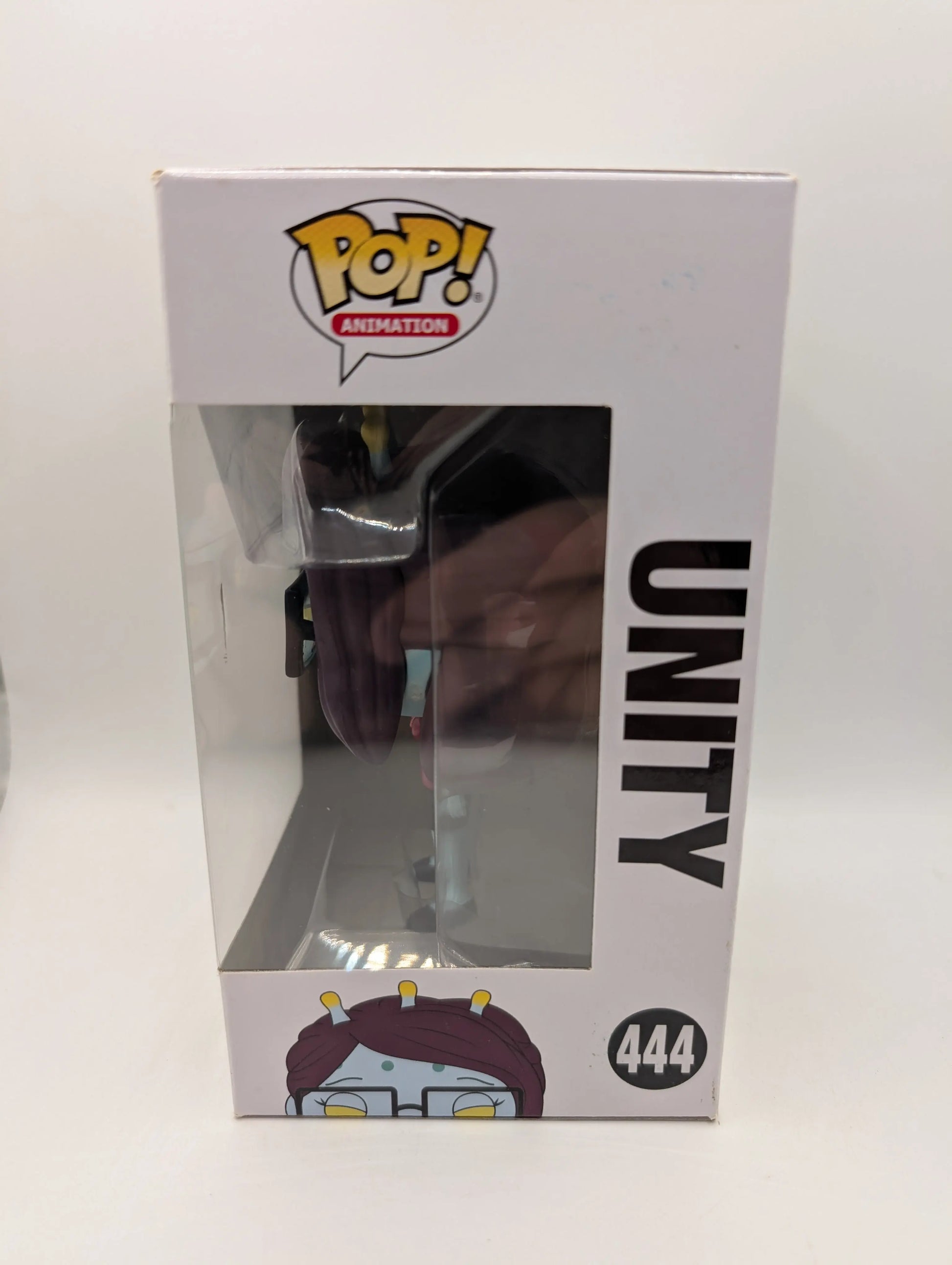 Funko Pop! Animation - Rick And Morty - Unity #444 FRENLY BRICKS - Open 7 Days
