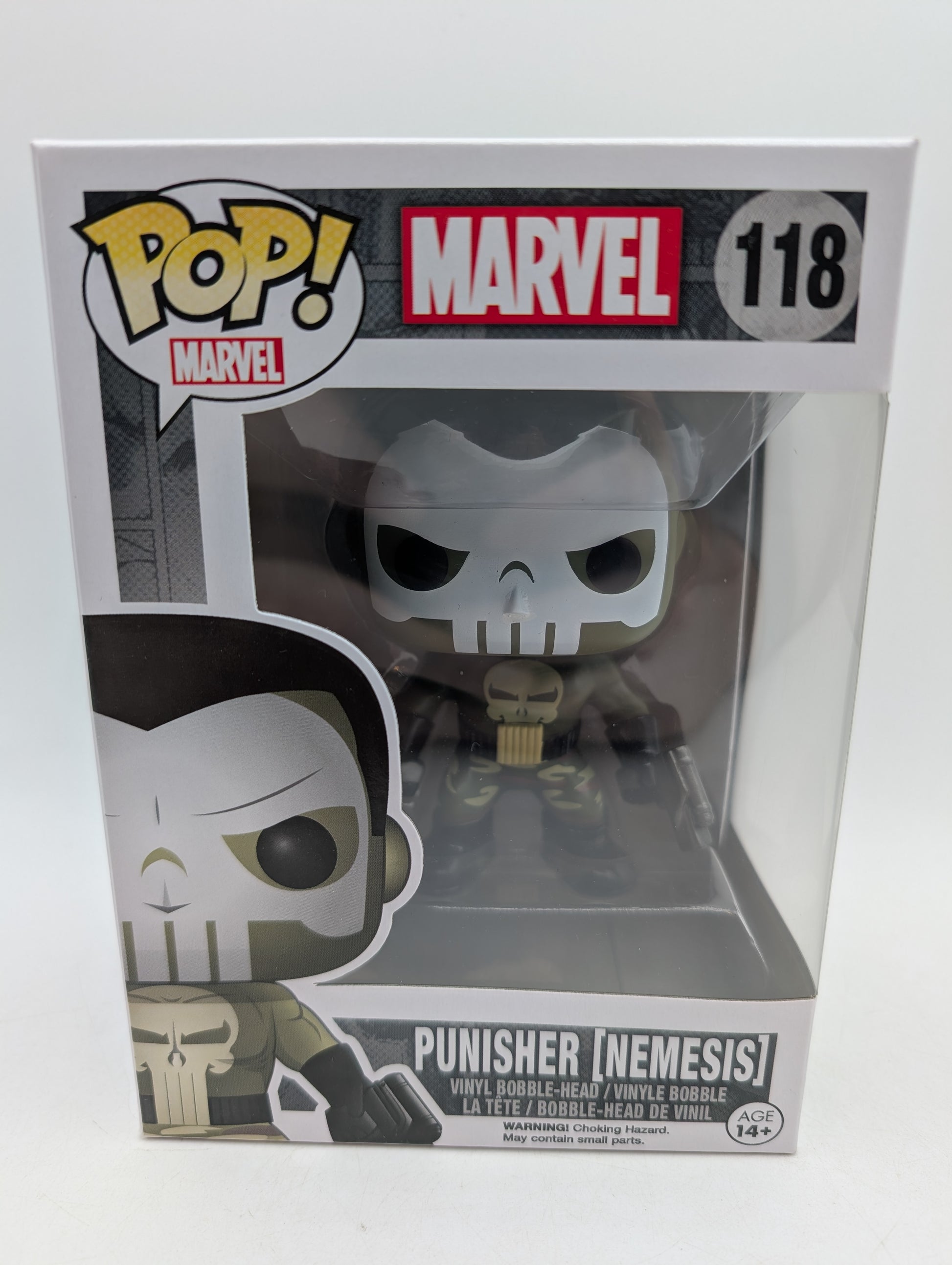 Funko POP! Marvel Punisher (Nemesis) #118 Vinyl Figure image 1