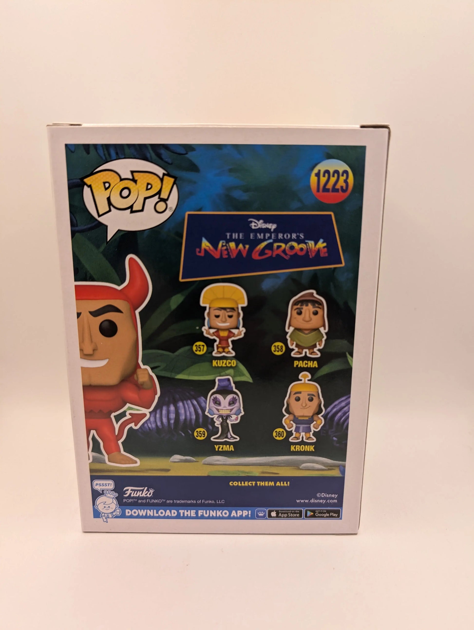 Funko Pop! Disney Kronk D23 Disney Expo Exclusive Vinyl Figure 1223 FRENLY BRICKS - Open 7 Days