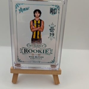 2024 SELECT AFL SUPREMACY ROOKIE RC WILL MCCABE /75 FRENLY BRICKS - Open 7 Days