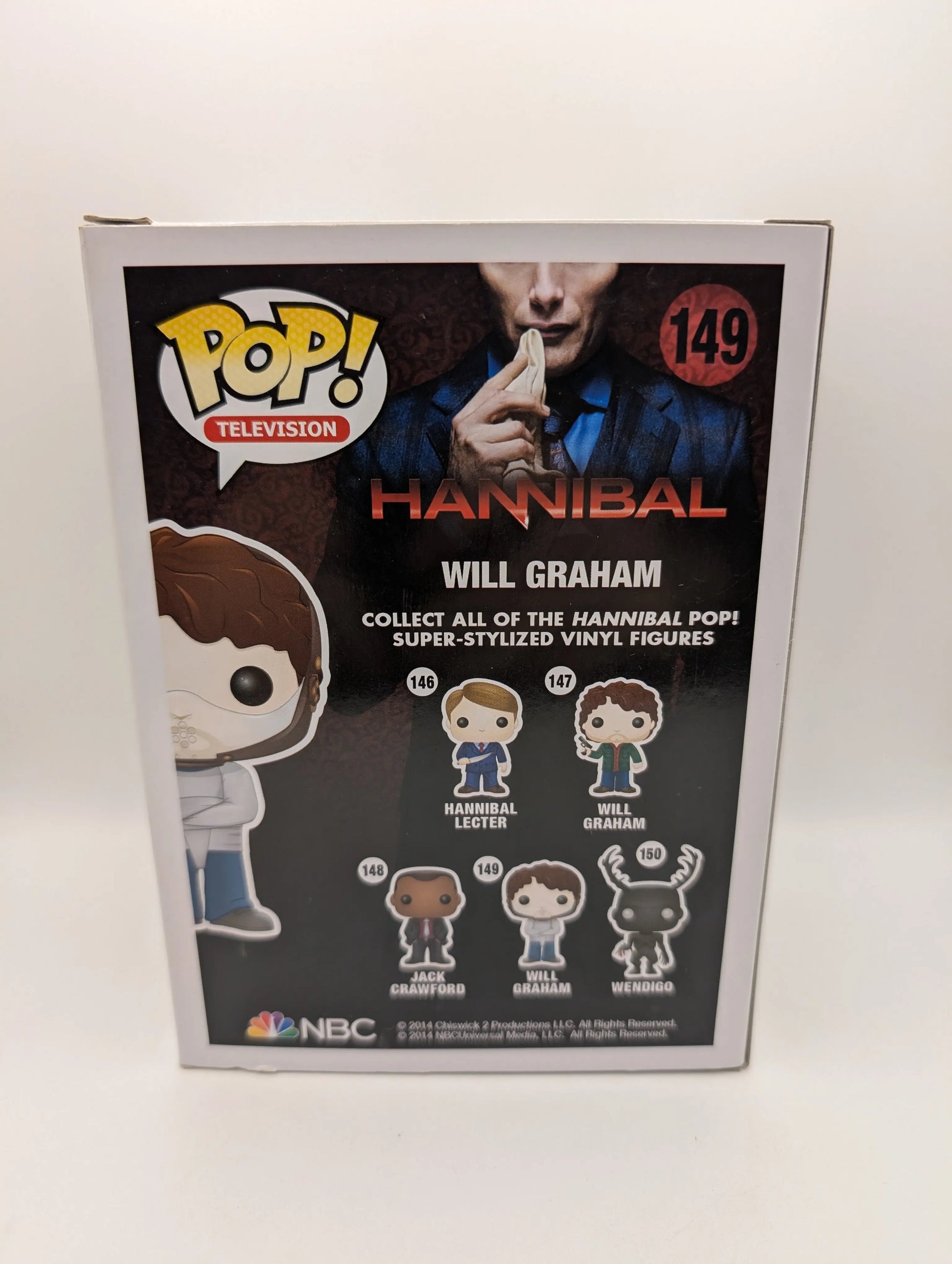 Funko Pop! Television Hannibal No. 149 Will Graham Vinyl Figure FRENLY BRICKS - Open 7 Days