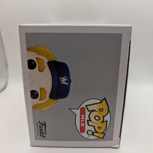 Funko Pop! MLB: BERNIE BREWER #08 Milwaukee Brewers Mascot Baseball FRENLY BRICKS - Open 7 Days