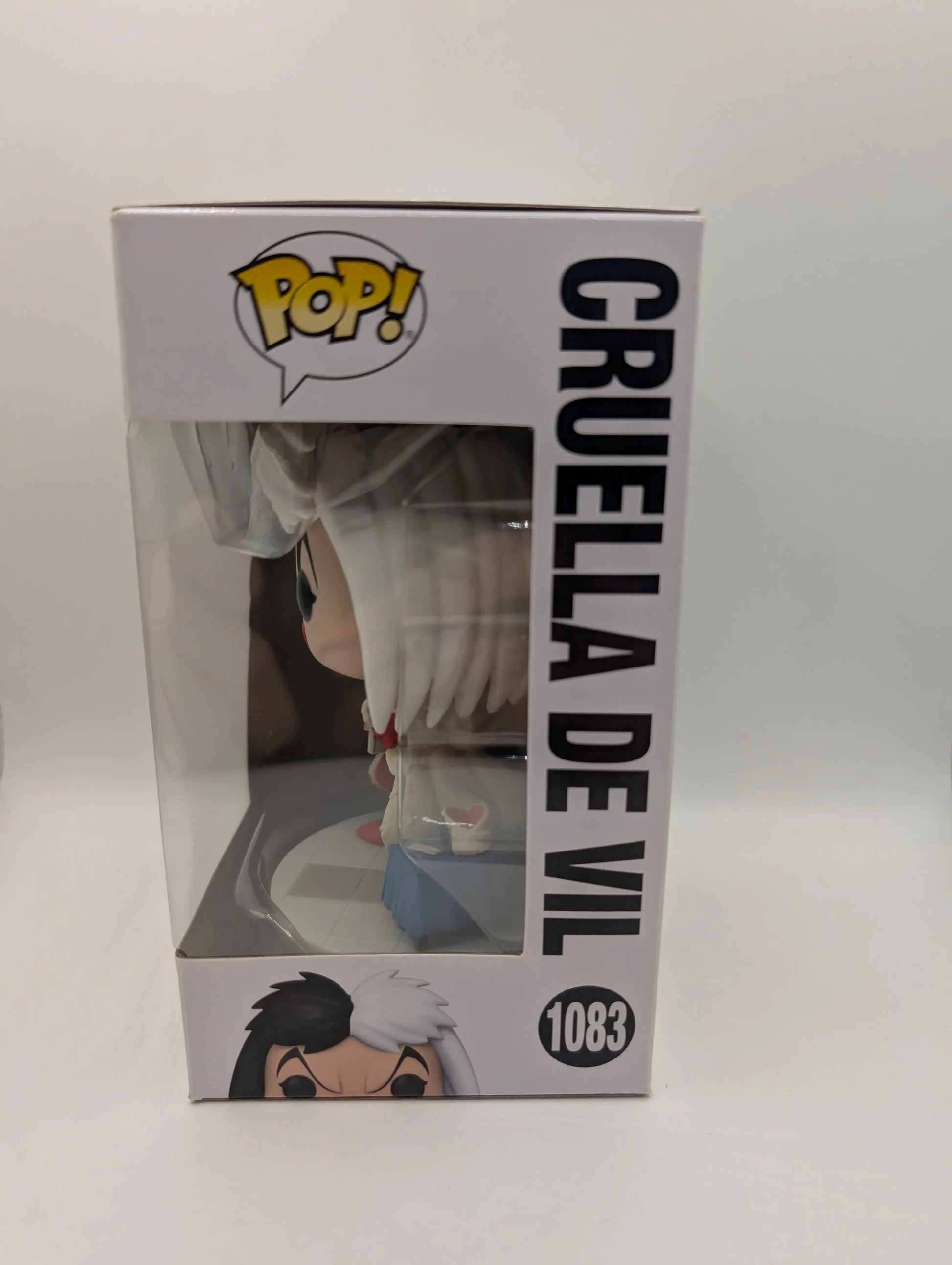 Disney Villains - Cruella de Vil Pop! Vinyl Figure #1083 Funko FRENLY BRICKS - Open 7 Days