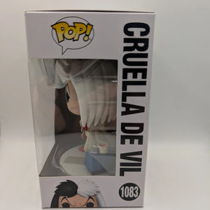 Disney Villains - Cruella de Vil Pop! Vinyl Figure #1083 Funko FRENLY BRICKS - Open 7 Days