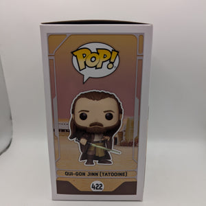 Qui-Gon Jinn Tatooine 422 STAR WARS FUNKO Pop Vinyl FRENLY BRICKS - Open 7 Days