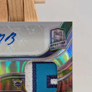 2020-21 Panini Spectra Rookie Dual Patch Auto LaMELO BALL JAMES WISEMAN /5 RC FRENLY BRICKS - Open 7 Days