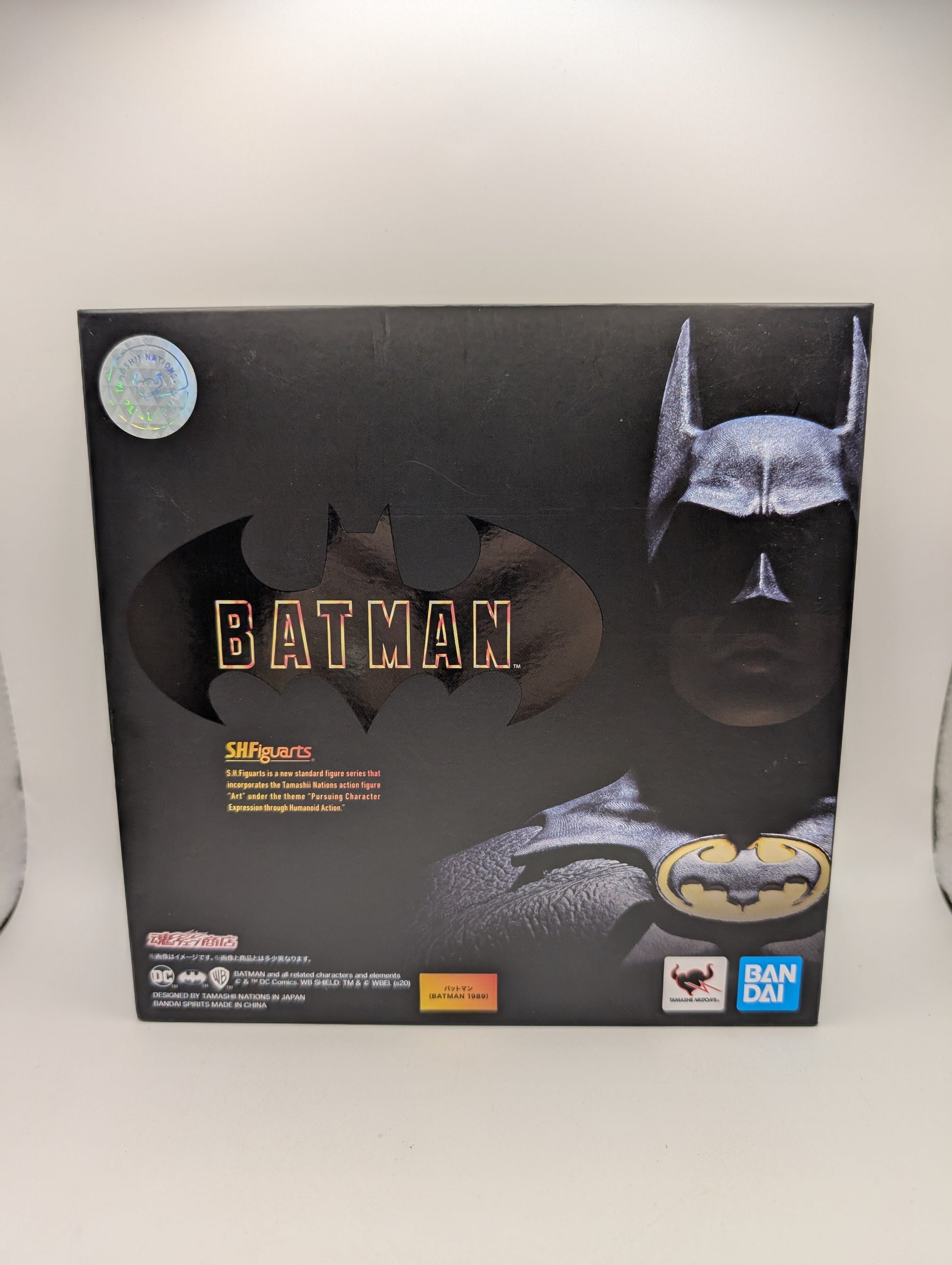 1989 Batman Movie S.H. Figuarts Bandai Batman Action Figure Authentic FRENLY BRICKS - Open 7 Days