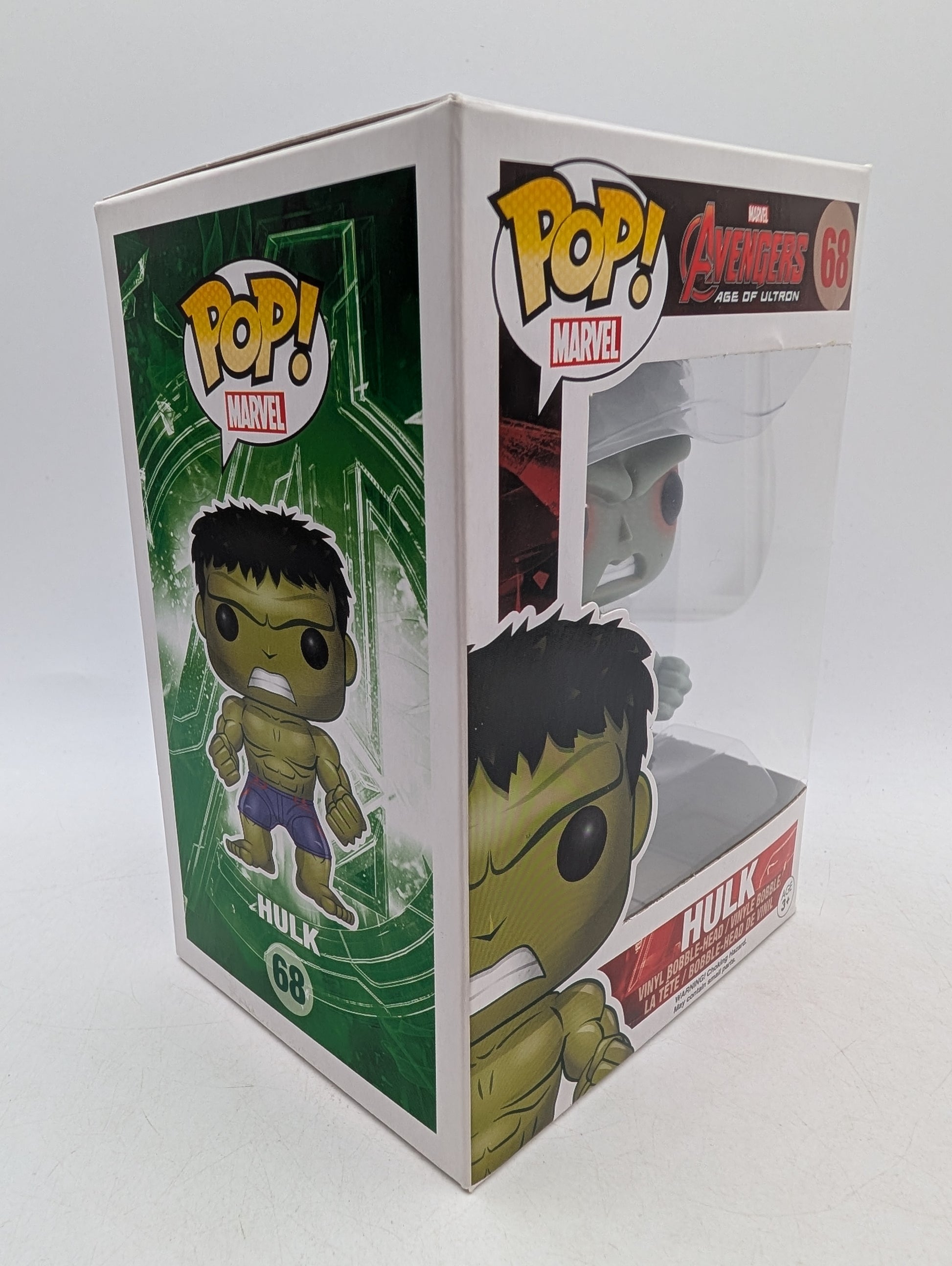 Funko POP! Avengers Age of Ultron Hulk #68 Vinyl Figure image 8