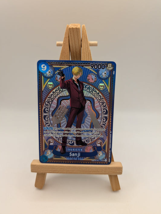Sanji (SP) SEC A Fist of Divine Speed OP06-119 NM FRENLY BRICKS - Open 7 Days