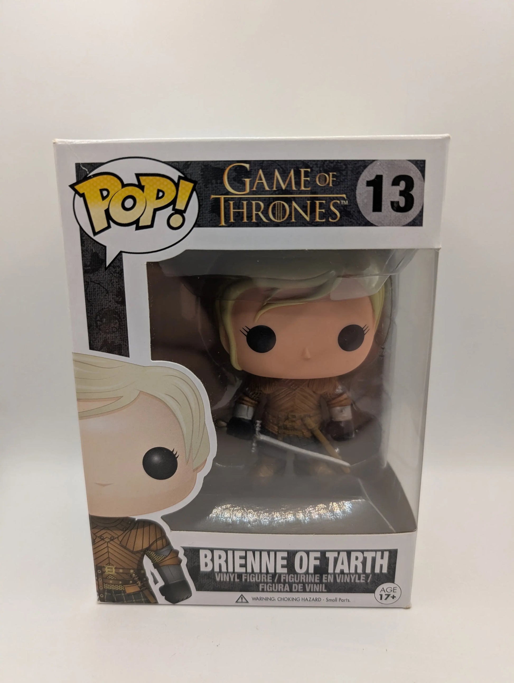 FUNKO POP VINYL GAME OF THRONES FIGURE BRIENNE OF TARTH #13 FRENLY BRICKS - Open 7 Days