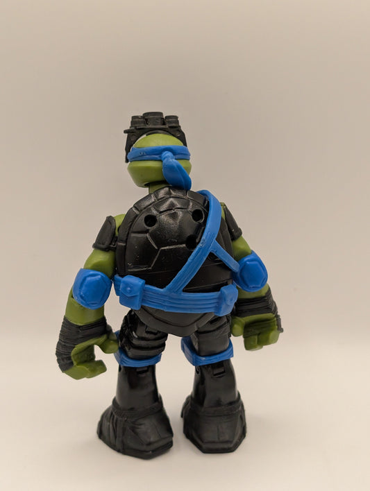 2013 Teenage Mutant Ninja Turtles TMNT Stealth Tech Leonardo 4.5" Action Figure! FRENLY BRICKS - Open 7 Days
