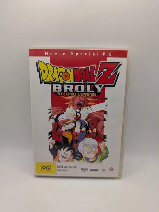 Dragon Ball Z: The Movie - Broly: Second Coming (DVD, 2005, Uncut) FRENLY BRICKS - Open 7 Days