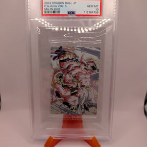 Dragon Ball itajaga card  Majin Buu 5-28 CR Japanese PSA 10 Sealed FRENLY BRICKS - Open 7 Days