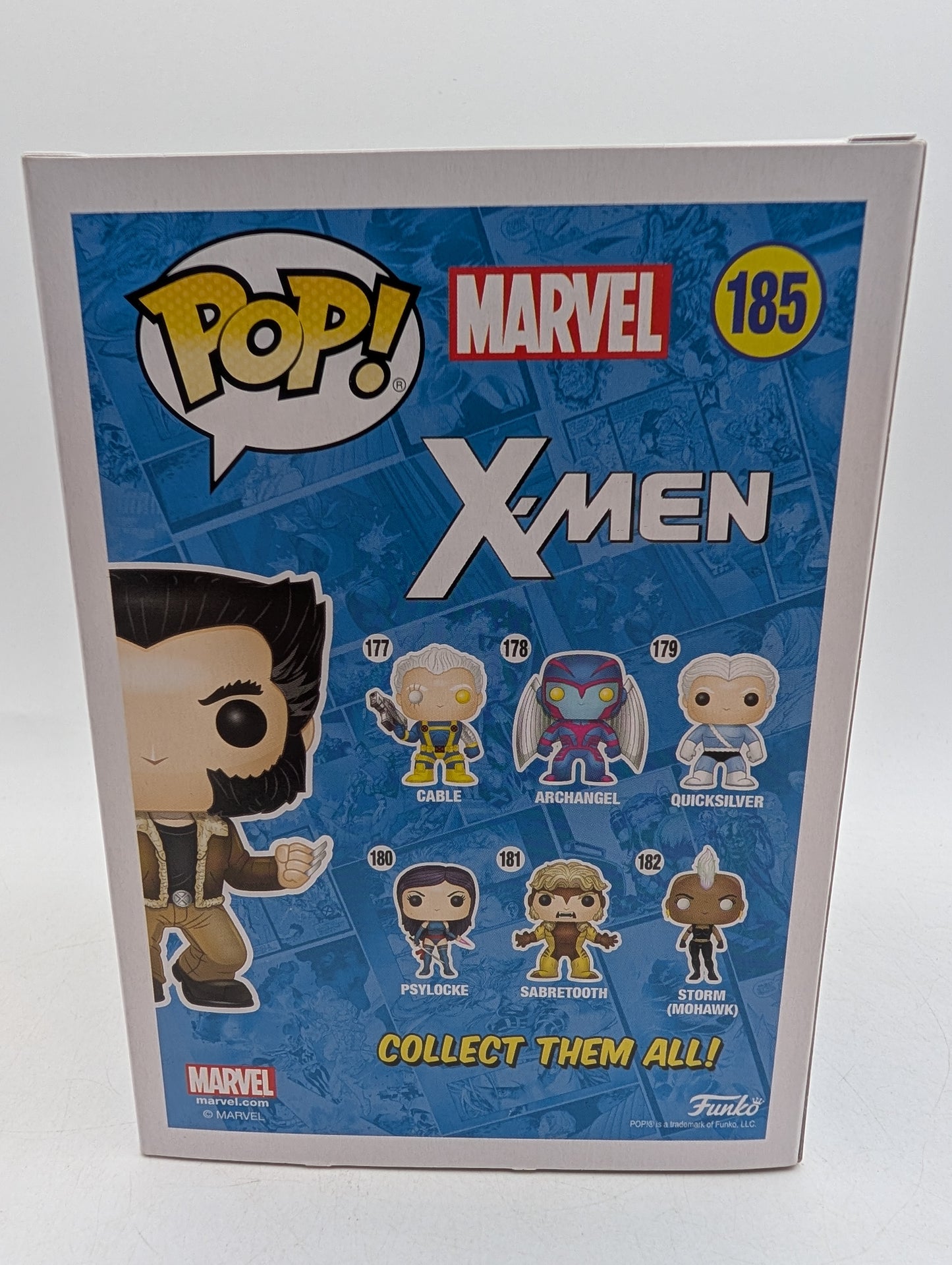 Funko POP! Marvel X-Men Logan #185 Vinyl Figure