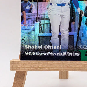 2025 Topps Series 1 Greatest Hits Shohei Ohtani #GH25 50/50 Green Foil /99 MVP FRENLY BRICKS - Open 7 Days