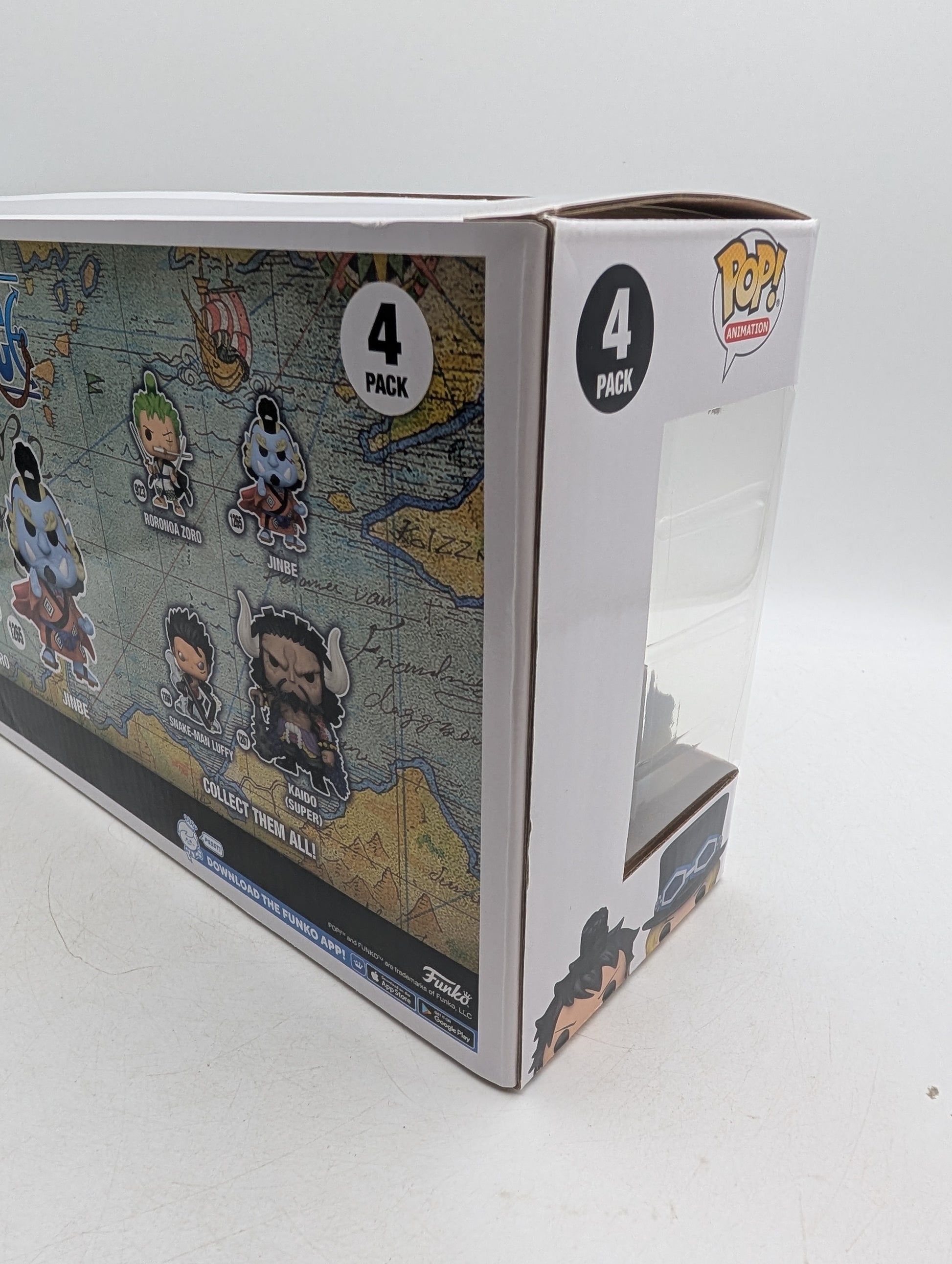 Funko POP! Animation One Piece Luffytaro Sabo Roronoa Zoro Jinbe (4pack) image 6