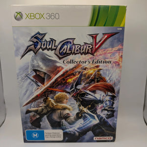 Soul Calibur V Collector's Edition XBOX 360 PAL no game FRENLY BRICKS - Open 7 Days