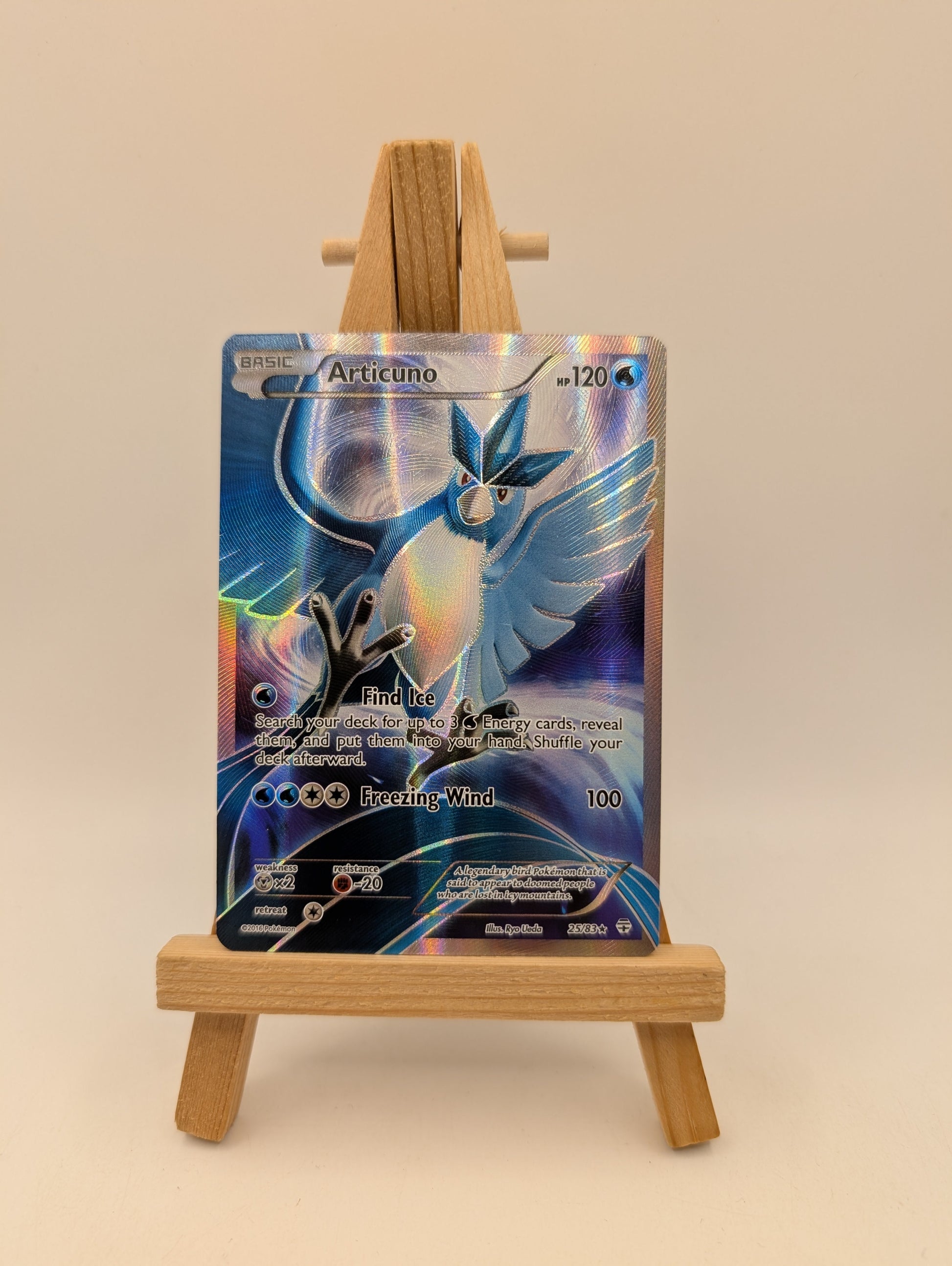 Pokémon TCG Articuno Generations 25/83 Holo Full Art LP FRENLY BRICKS - Open 7 Days
