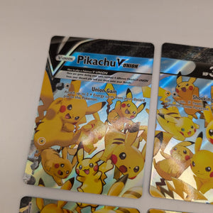 Pikachu V-Union - SWSH139-142 - Pokemon TCG: Celebrations Promo 4 Card Set FRENLY BRICKS - Open 7 Days