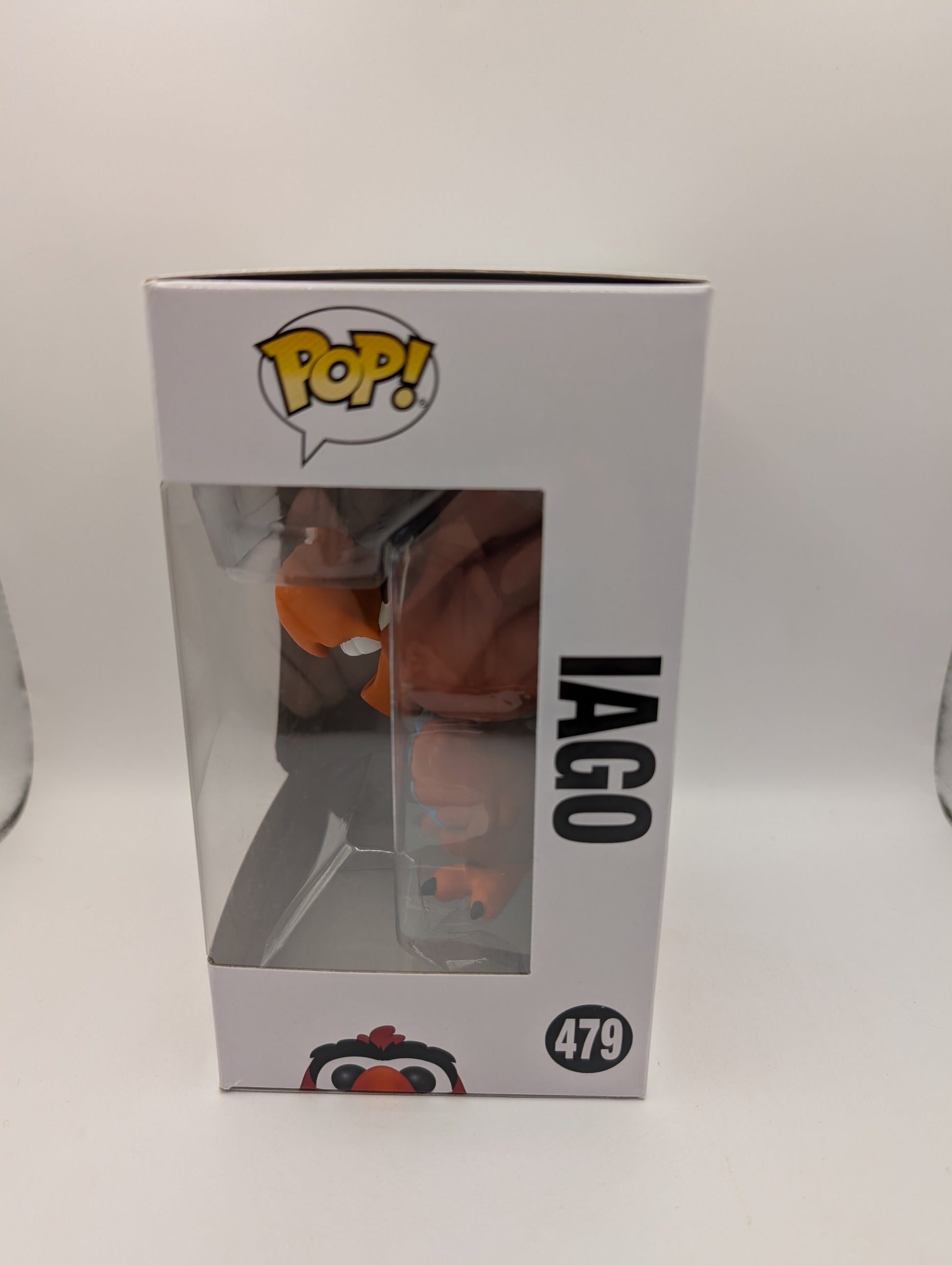 IAGO #479 FUNKO POP VINYL FIGURE DISNEY ALADDIN FRENLY BRICKS - Open 7 Days