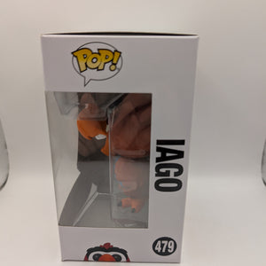 IAGO #479 FUNKO POP VINYL FIGURE DISNEY ALADDIN FRENLY BRICKS - Open 7 Days