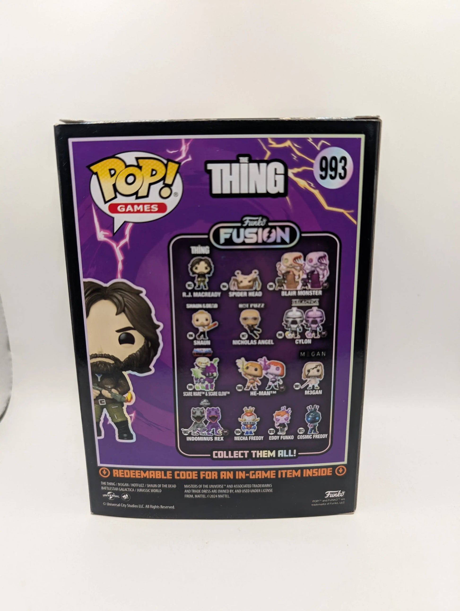 Funko Pop! Games R.J. Macready # 993 The Thing Funko Fusion Vinyl Figure FRENLY BRICKS - Open 7 Days
