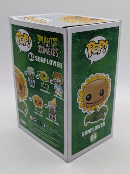 Funko Pop! Vinyl Plants vs. Zombies Sunflower #04 Figure 2012 Video Games