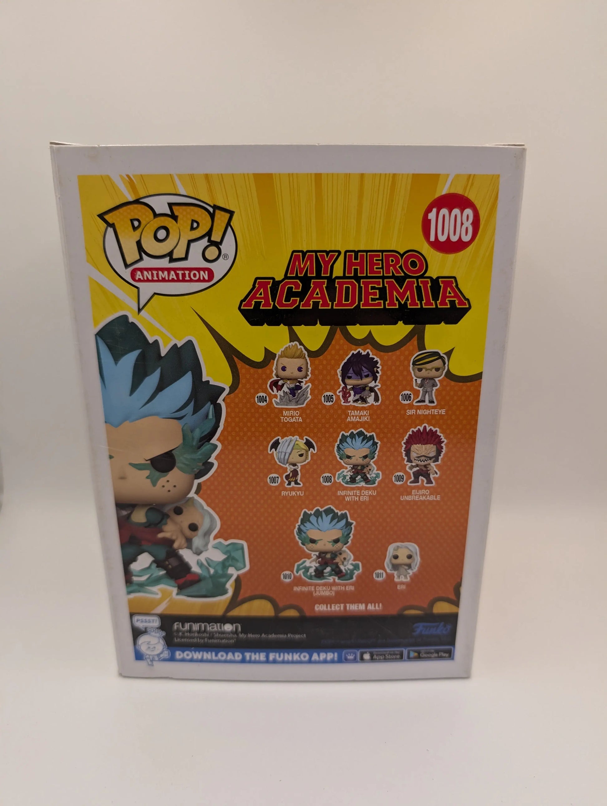 Funko Pop My Hero Academia INFINITE DEKU WITH ERI #1008 Anime Vinyl Figure FRENLY BRICKS - Open 7 Days