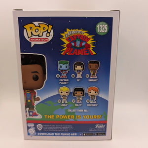 Funko Pop Vinyl Figure - Captain Planet - Kwame # 1325 FRENLY BRICKS - Open 7 Days