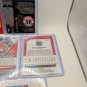 Rui Hachimura 2019/20 Rookie Lot, Wizards, donruss, mosaic, hoops, optic lot FRENLY BRICKS - Open 7 Days
