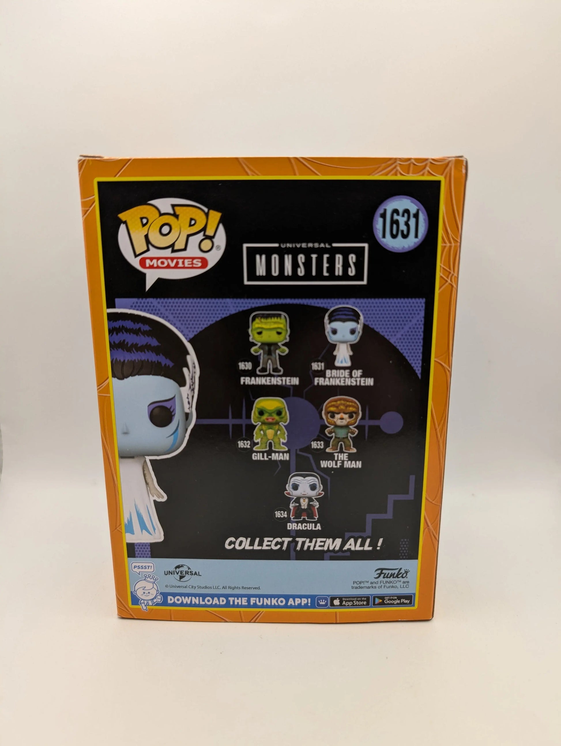 Funko POP! Movies Universal Monsters - Bride Of Frankenstein #1631 - Vinyl FRENLY BRICKS - Open 7 Days
