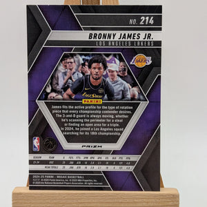 2024-25 Panini Mosaic Bronny James Jr. RC Genesis SSP #214 FRENLY BRICKS - Open 7 Days