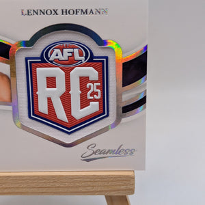 Lennox Hofmann Rookie Badge Signature Seamless Select /70 AFL 2025 Geelong FRENLY BRICKS - Open 7 Days