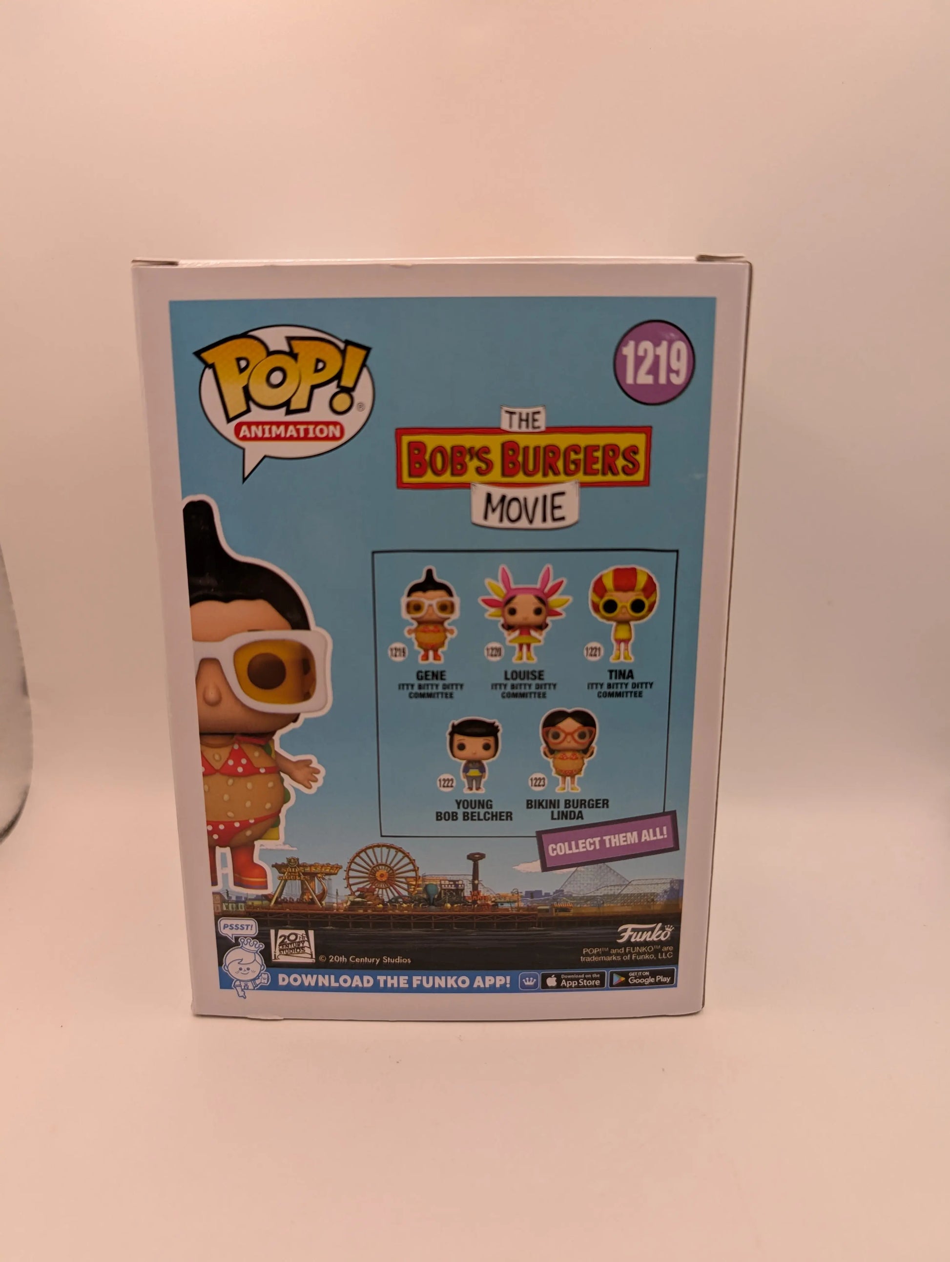 Funko Pop GENE ITTY BITTY DITTY #1219 Bobs Burgers Movie Vinyl Figure FRENLY BRICKS - Open 7 Days