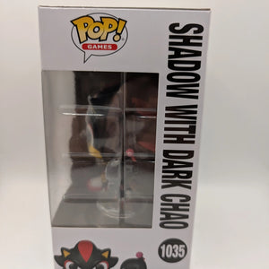 Funko Pop! Vinyl: Sonic the Hedgehog - Shadow with Dark Chao #1035 FRENLY BRICKS - Open 7 Days