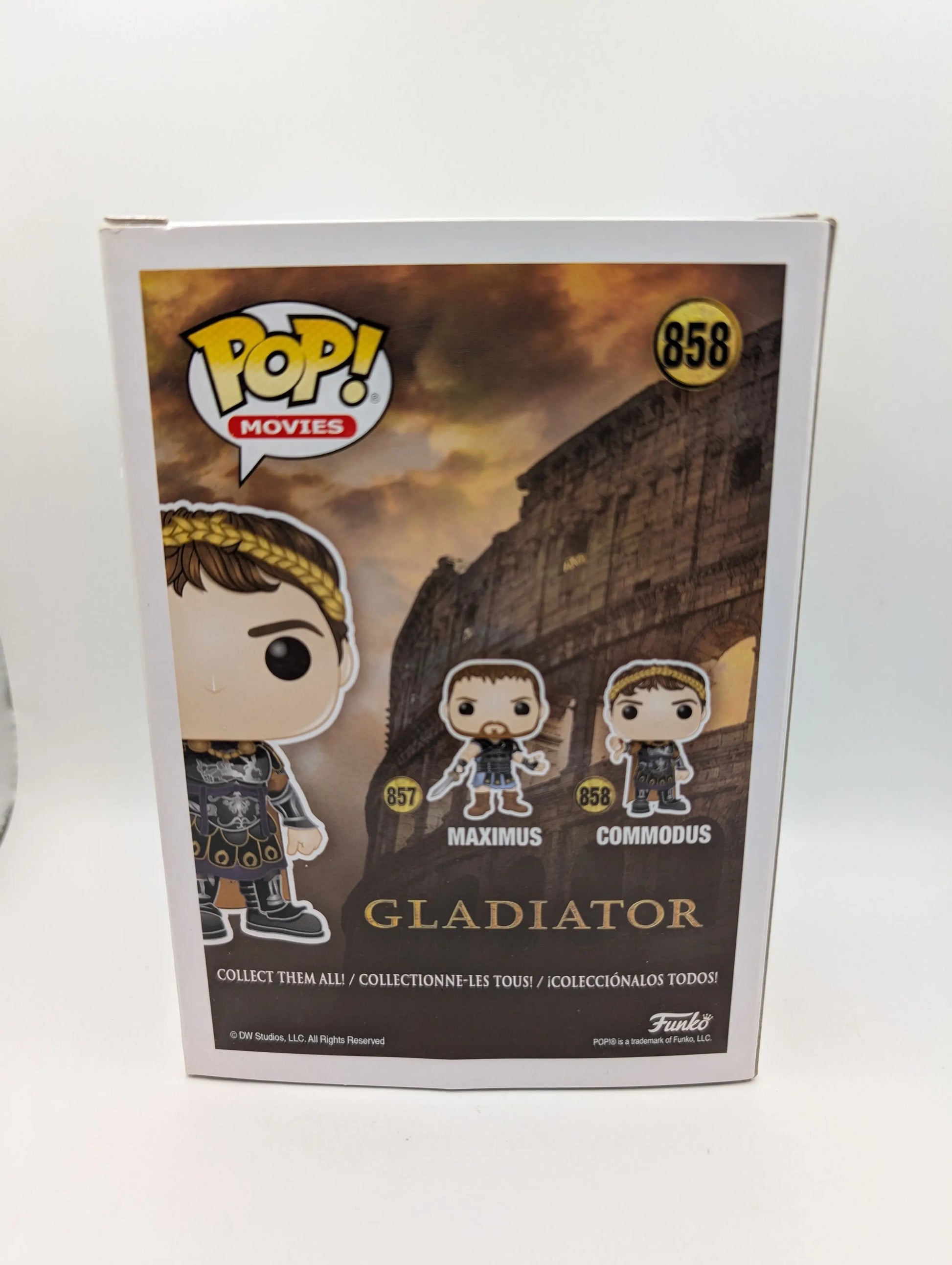Funko Pop! Vinyl Commodus Pop 858 Gladiator 2019 Vaulted Figure FRENLY BRICKS - Open 7 Days