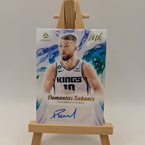 2022-23 DOMANTAS SABONIS /10 AUTO PANINI CHRONICLES LUMINANCE INK AUTOGRAPHS FRENLY BRICKS - Open 7 Days