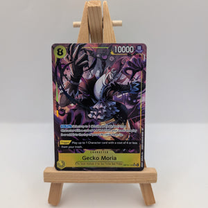 Gecko Moria - OP14-104 (Alternate Art) (OP14-104) - [The Azure Sea's Seven] FRENLY BRICKS - Open 7 Days