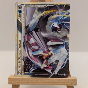 2010 Pokemon HeartGoldSoulSilver Triumphant Palkia Dialga LEGEND top #101/102 FRENLY BRICKS - Open 7 Days