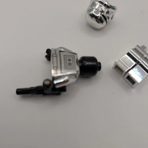 2009 LEGO Star Wars Stormtrooper Chrome Silver sw0097 Minifigure (Excellent) FRENLY BRICKS - Open 7 Days