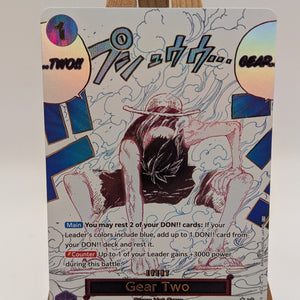 One Piece TCG OP11-080 Gear Two Event Alternate Art FRENLY BRICKS - Open 7 Days