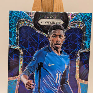 2018 Panini Prizm World Cup #85 Ousmane Dembele Light Blue Lazer #/125 France FRENLY BRICKS - Open 7 Days