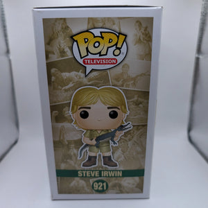 The Crocodile Hunter - Steve Irwin Pop! Vinyl Figure #921 FRENLY BRICKS - Open 7 Days