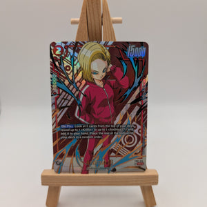 Android 18 - FB01-014 UC* Alternate Art New Adventure Dragon Ball Super TCG Card FRENLY BRICKS - Open 7 Days